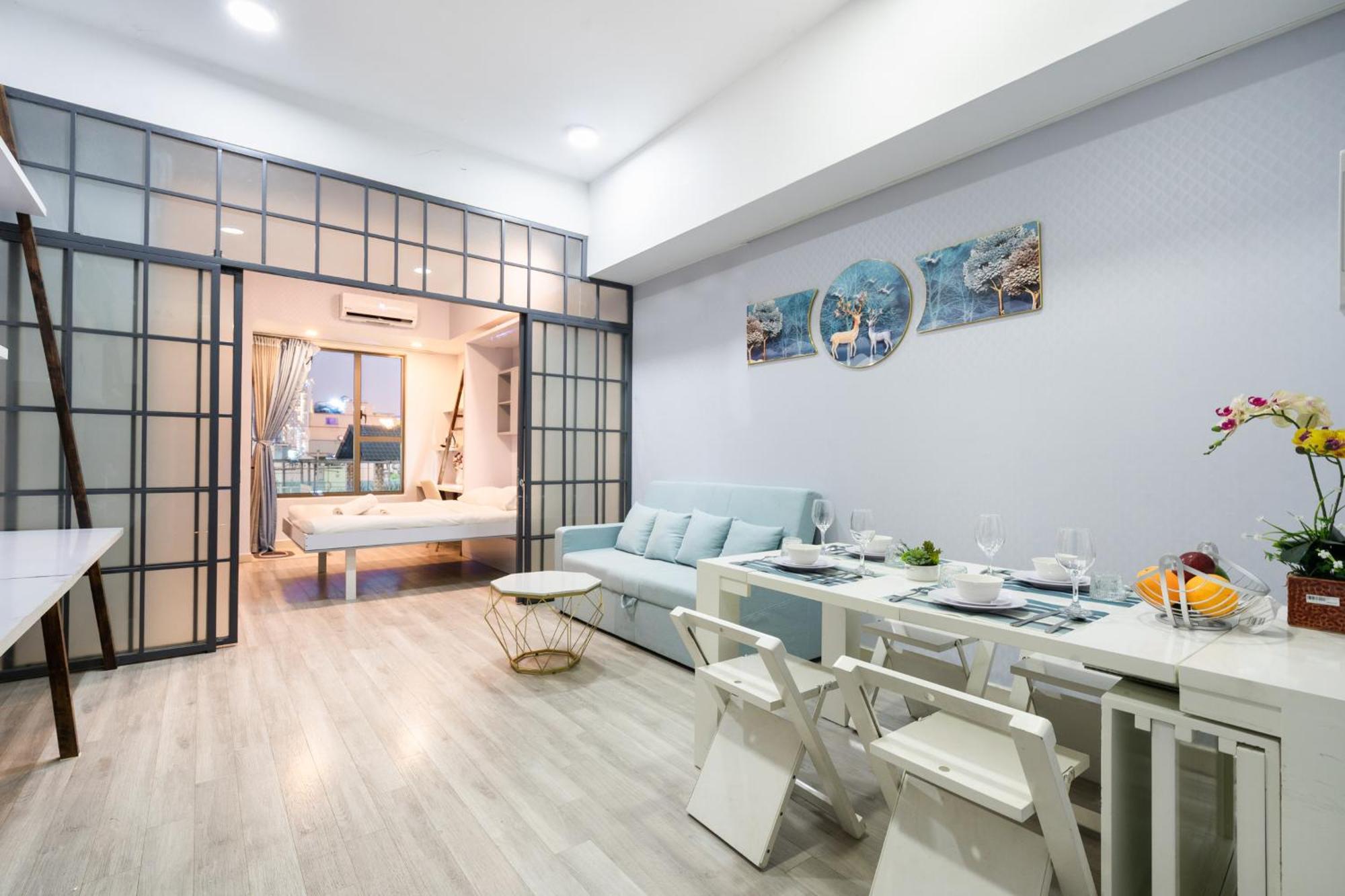 Stay With Me Saigon Apartment - Rivergate Residence Bandar Ho Chi Minh Luaran gambar