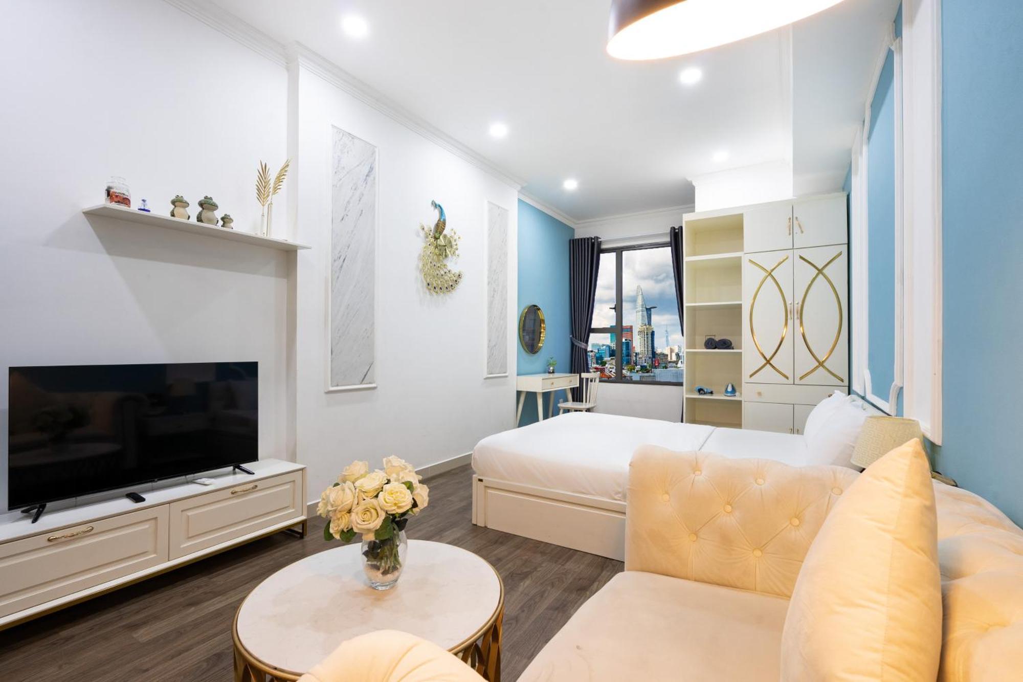 Stay With Me Saigon Apartment - Rivergate Residence Bandar Ho Chi Minh Luaran gambar