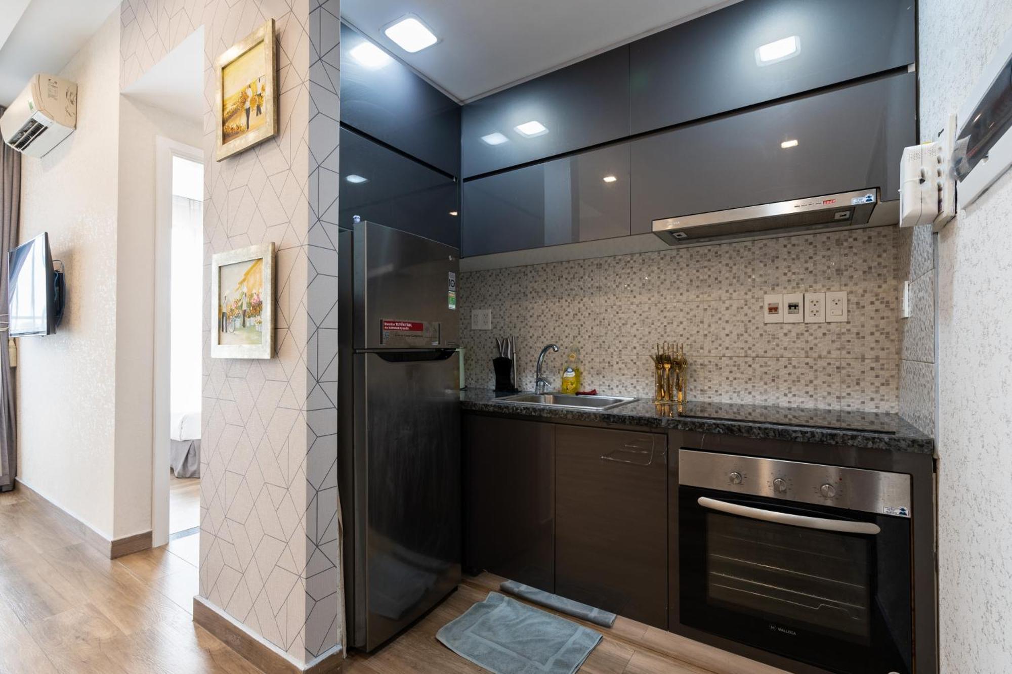 Stay With Me Saigon Apartment - Rivergate Residence Bandar Ho Chi Minh Luaran gambar