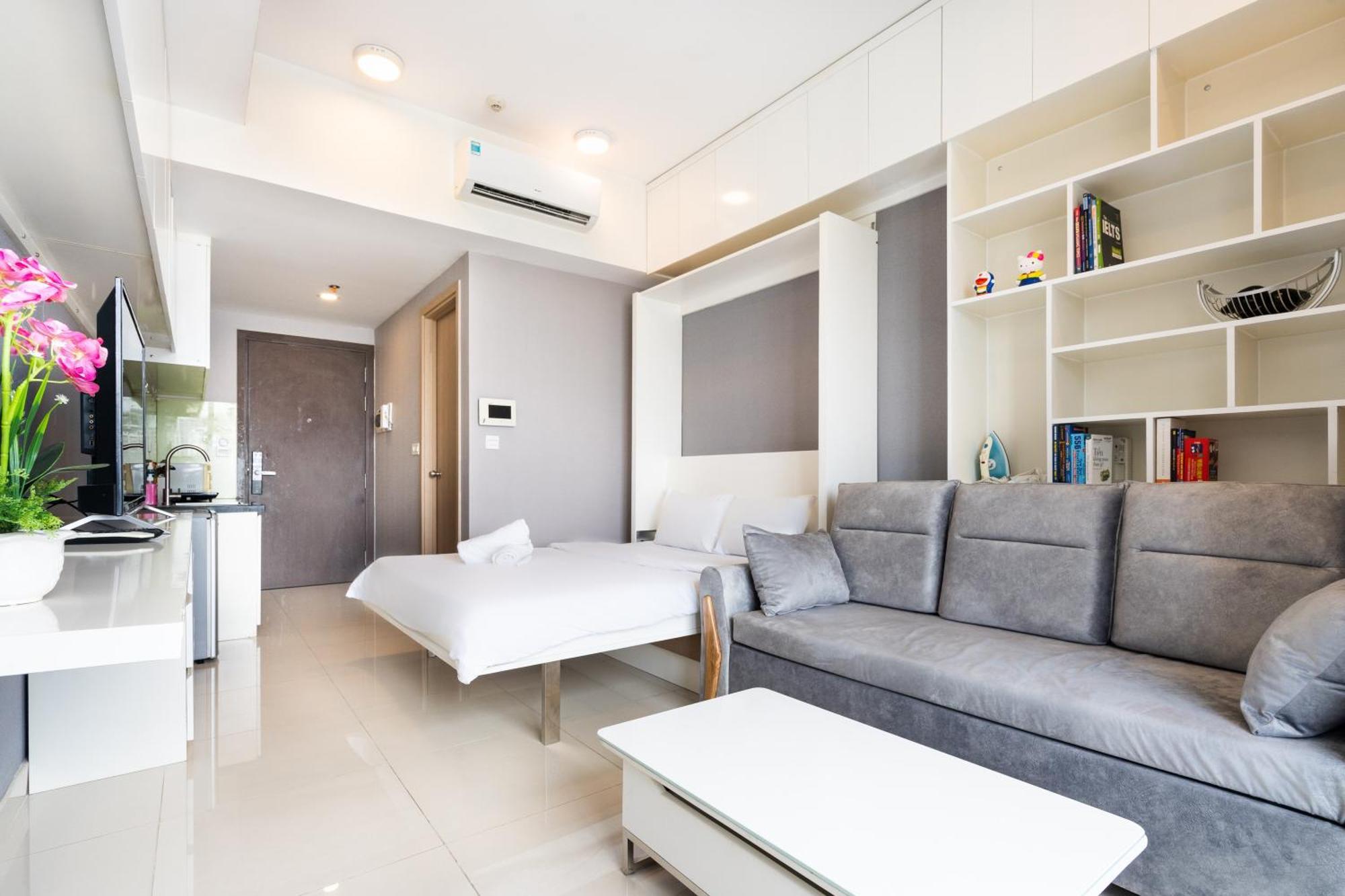 Stay With Me Saigon Apartment - Rivergate Residence Bandar Ho Chi Minh Luaran gambar
