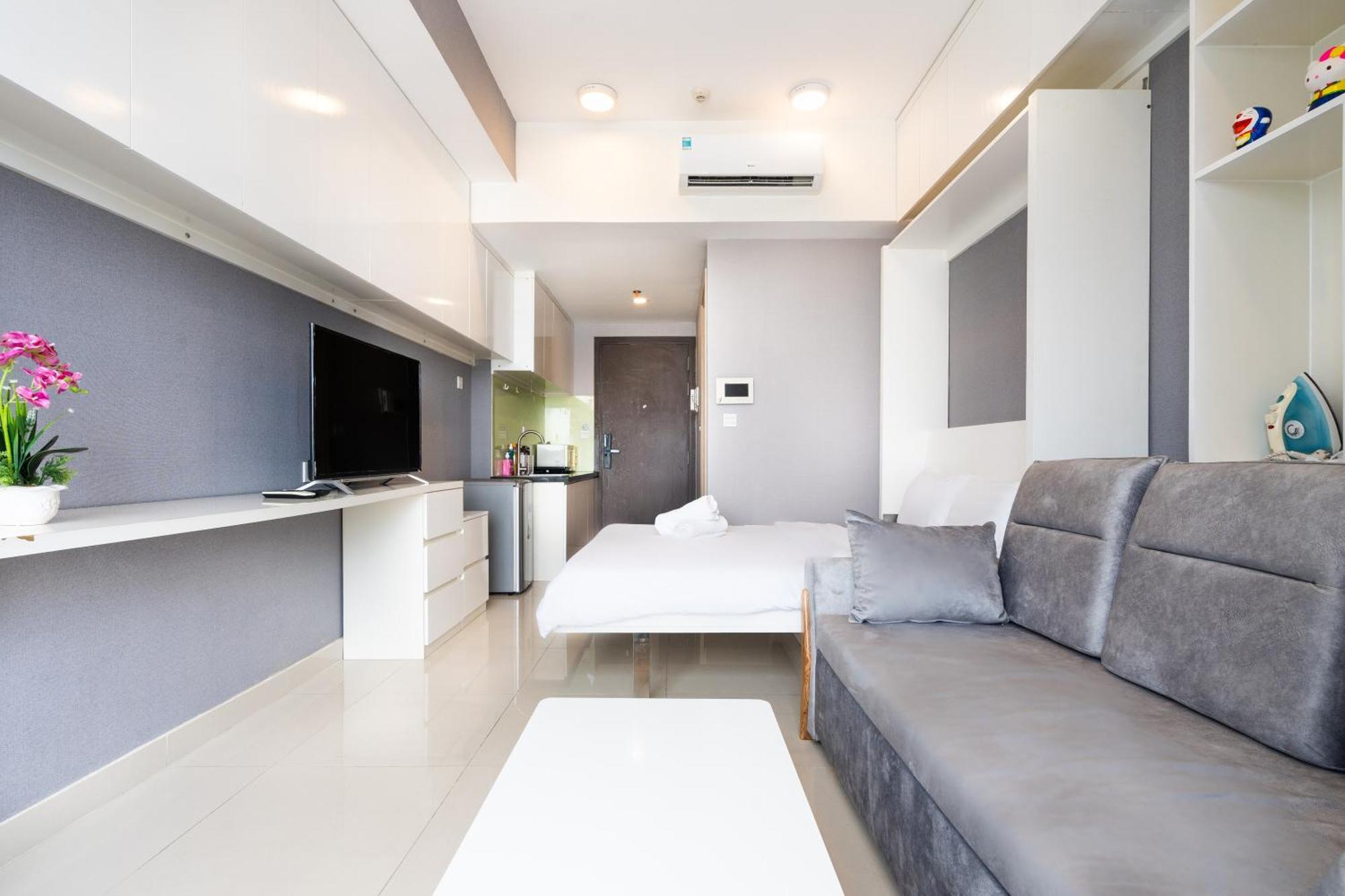 Stay With Me Saigon Apartment - Rivergate Residence Bandar Ho Chi Minh Luaran gambar